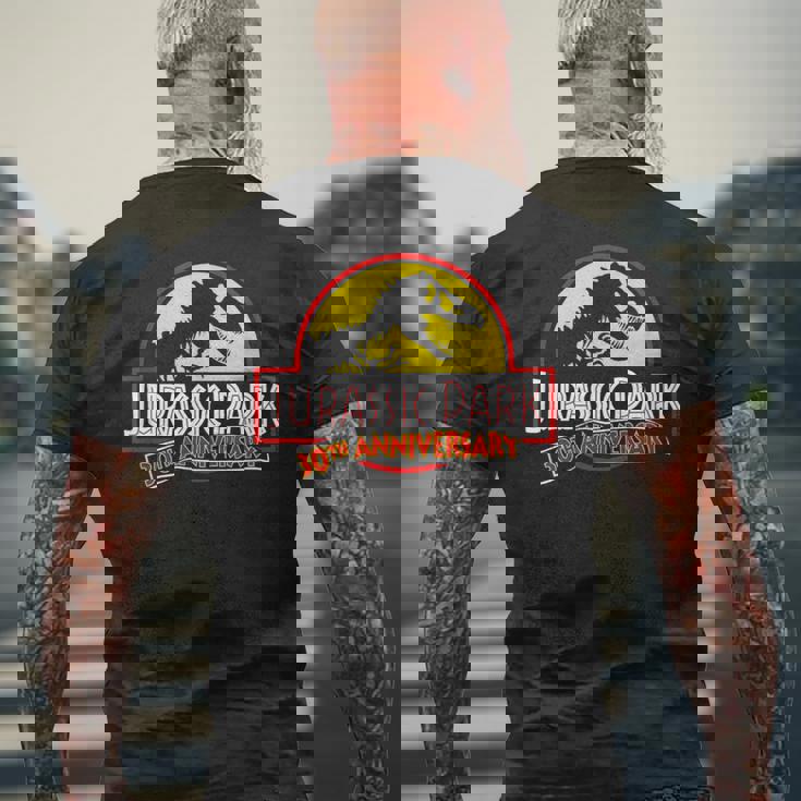 ジュラシックパーク 30Th Annviersary 公式ライセンス商品。 メンズTシャツ バックプリント 高齢者への贈り物