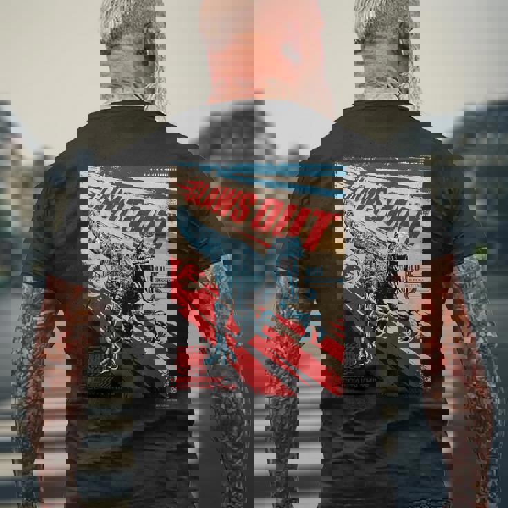 ジュラシック・ワールド Craws Out メンズTシャツ バックプリント 高齢者への贈り物