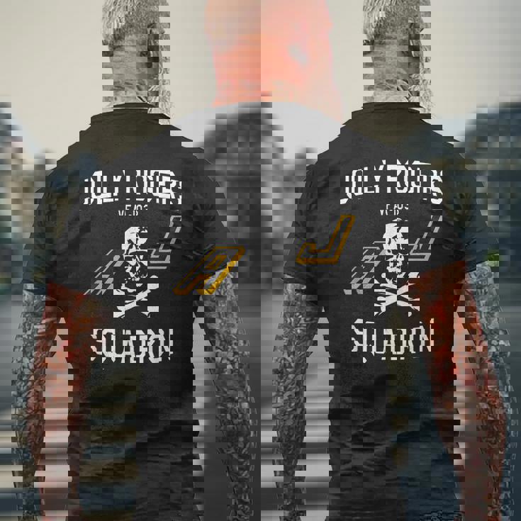 ジョリーロジャース ストライクファイター スクアドロンfa-103 デザイン メンズTシャツ バックプリント 高齢者への贈り物