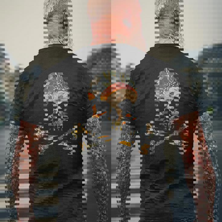 ジョリー・ロジャー シルエット コタデコア スカル＆クロスボーン メンズTシャツ バックプリント 高齢者への贈り物