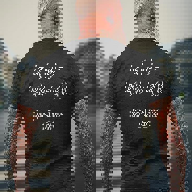 ジョン・ネイピア作 ロジーム メンズTシャツ バックプリント 高齢者への贈り物