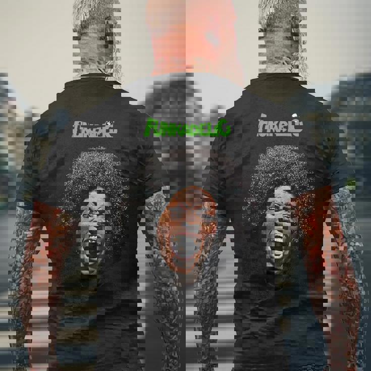 ジョージ・クリントン ファンカデリック・マゴット・ブレイン メンズTシャツ バックプリント 高齢者への贈り物