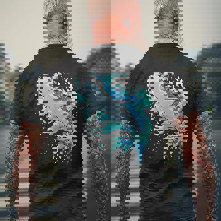 ジンベイザメシャツボーイズジンベイザメギフトガールズスキューバダイビング メンズTシャツ バックプリント 高齢者への贈り物