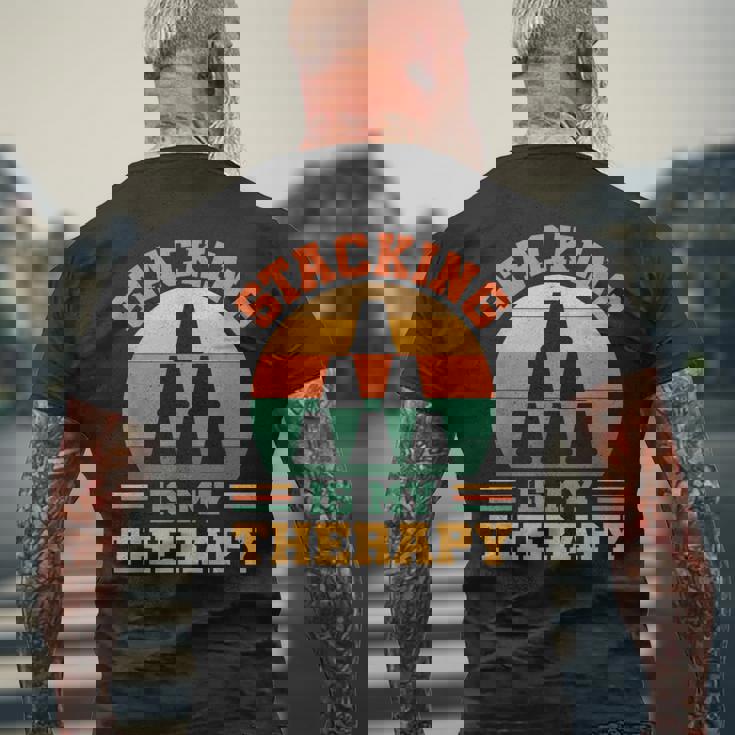 スタッキングカップ スピードスタッカー スポーツ スタッキング ティーカップ スタッキング メンズTシャツ バックプリント 高齢者への贈り物