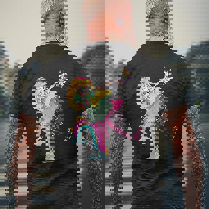 スターバタフライ対悪の力 メンズTシャツ バックプリント 高齢者への贈り物