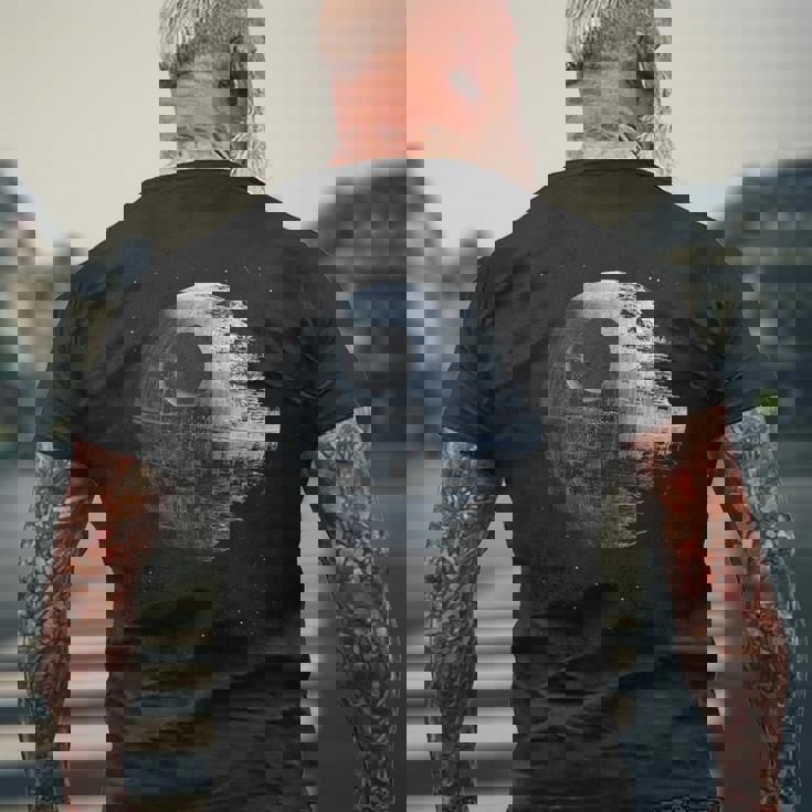 スター・ウォーズ ジェダイの帰還 デス・スター Undone グラフィックtシャツ メンズTシャツ バックプリント 高齢者への贈り物