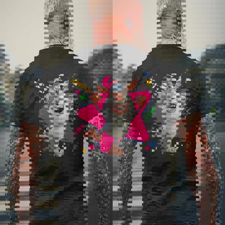 スター・ジョイ・ブーバは笑って楽しんでいる。 メンズTシャツ バックプリント 高齢者への贈り物