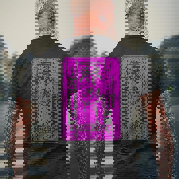 スチームパンク サイバーメン レトロ未来sfファン メンズTシャツ バックプリント 高齢者への贈り物