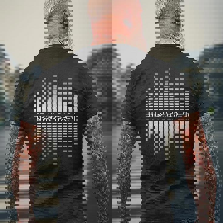 ストリートウェアシャツ黒と白のグラフィック美学 長袖tシャツ メンズTシャツ バックプリント 高齢者への贈り物