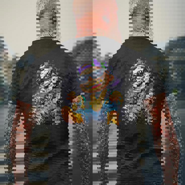 ストリートスタイル ヒップホップ ギャング トラップ ボーイ ラッパー メンズTシャツ バックプリント 高齢者への贈り物