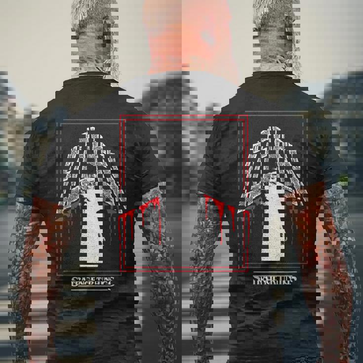 ストレンジャー・シングス クラシック ホラー サイキックパワー イレブン アイコン メンズTシャツ バックプリント 高齢者への贈り物