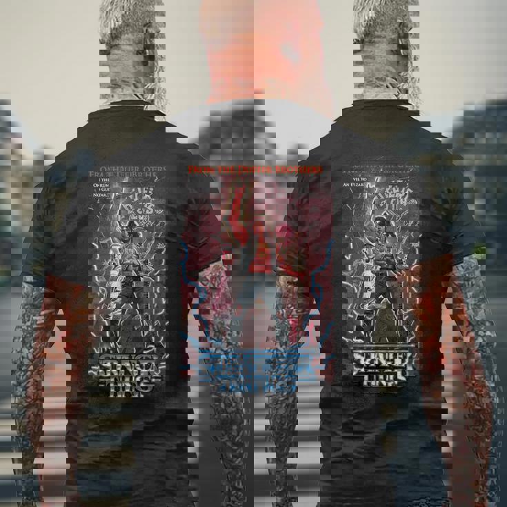 ストレンジャー・シングス リミックス エディ・ヘルファイア クラブ アートポスター メンズTシャツ バックプリント 高齢者への贈り物