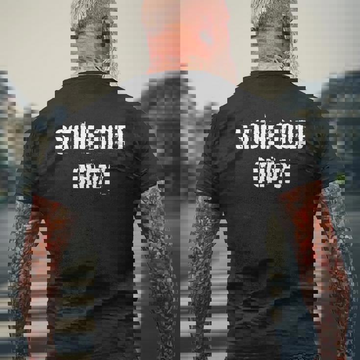 ストーンコールドクレイジークール メンズTシャツ バックプリント 高齢者への贈り物