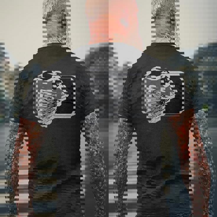 スピナーベイト バス釣り 漁師 釣り ルアー メンズTシャツ バックプリント 高齢者への贈り物