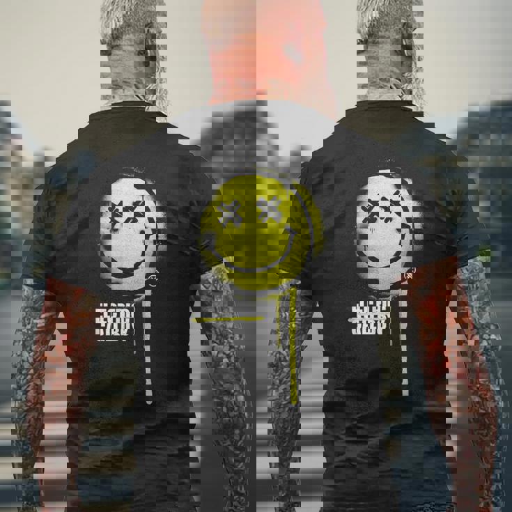 スプレースマイル メンズTシャツ バックプリント 高齢者への贈り物