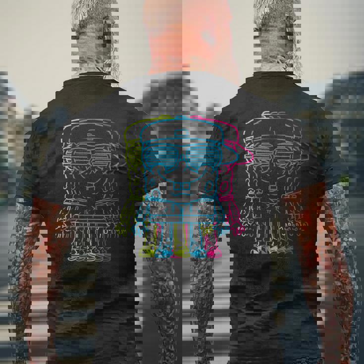 スポンジボブ スクエアパンツ スポンジボブ キャラクター 3D メンズTシャツ バックプリント 高齢者への贈り物