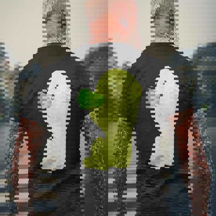 スミスキー メンズTシャツ バックプリント 高齢者への贈り物