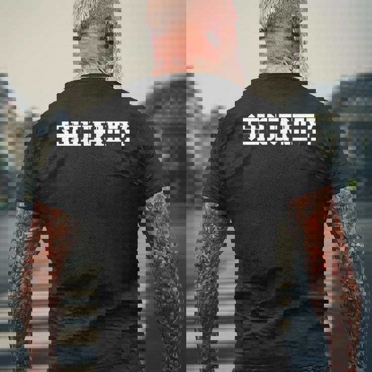 セキュリティ 長袖tシャツ メンズTシャツ バックプリント 高齢者への贈り物