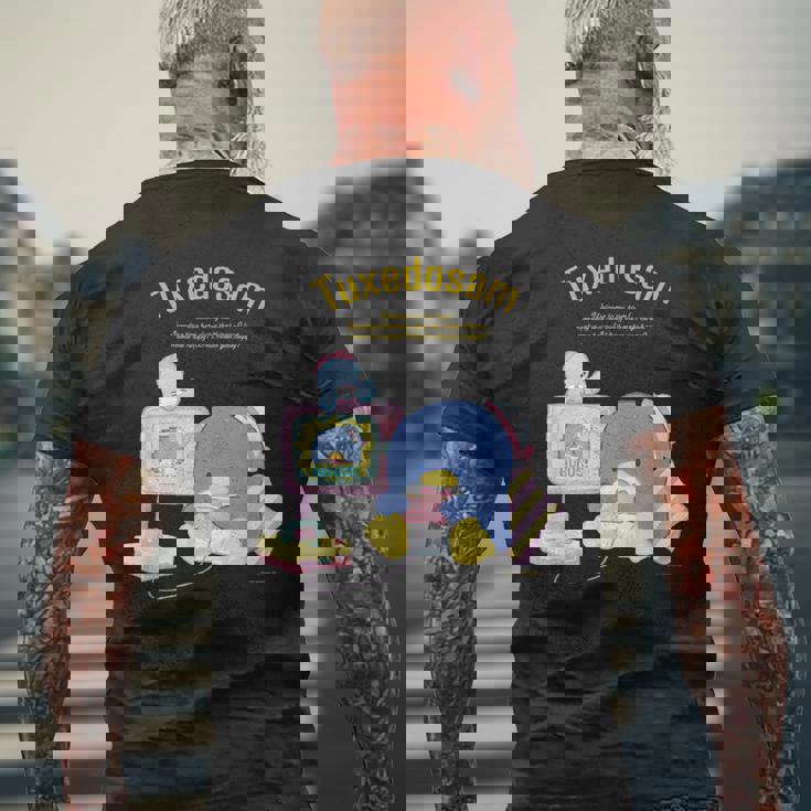 タキシードサム ハピネスマイルーム メンズTシャツ バックプリント 高齢者への贈り物