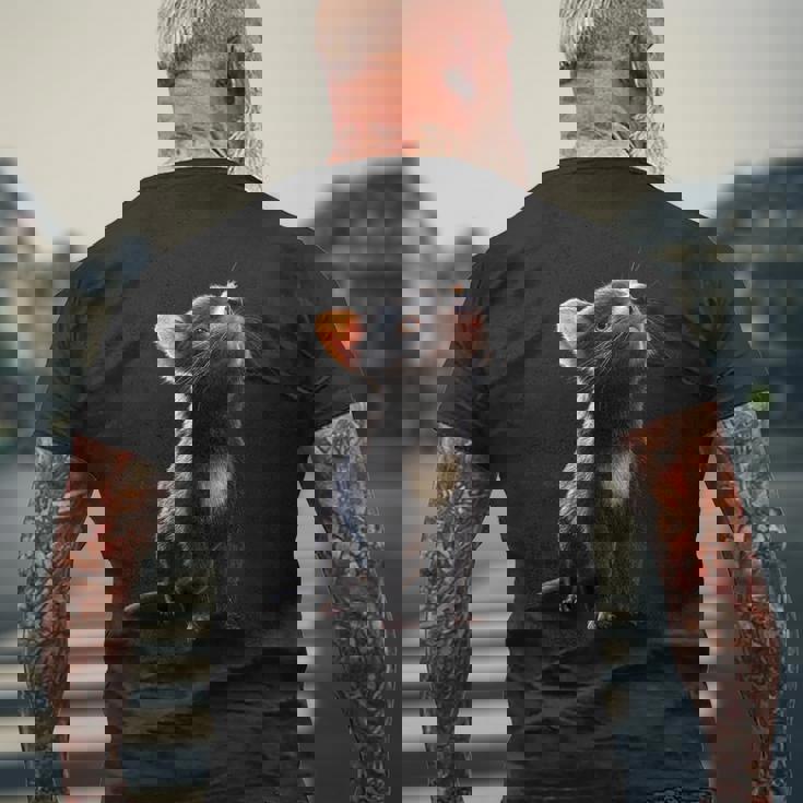 タスマニアン・デビル 有袋類 タスマニア・スウィート・デビル メンズTシャツ バックプリント 高齢者への贈り物