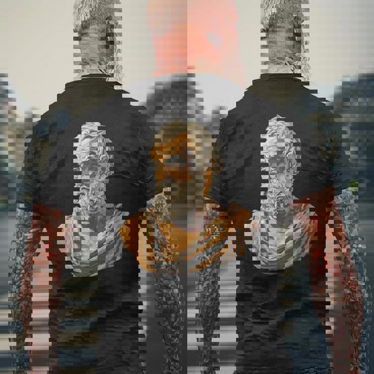 タレス オブ ミレタス 90年代 レトロ メンズTシャツ バックプリント 高齢者への贈り物