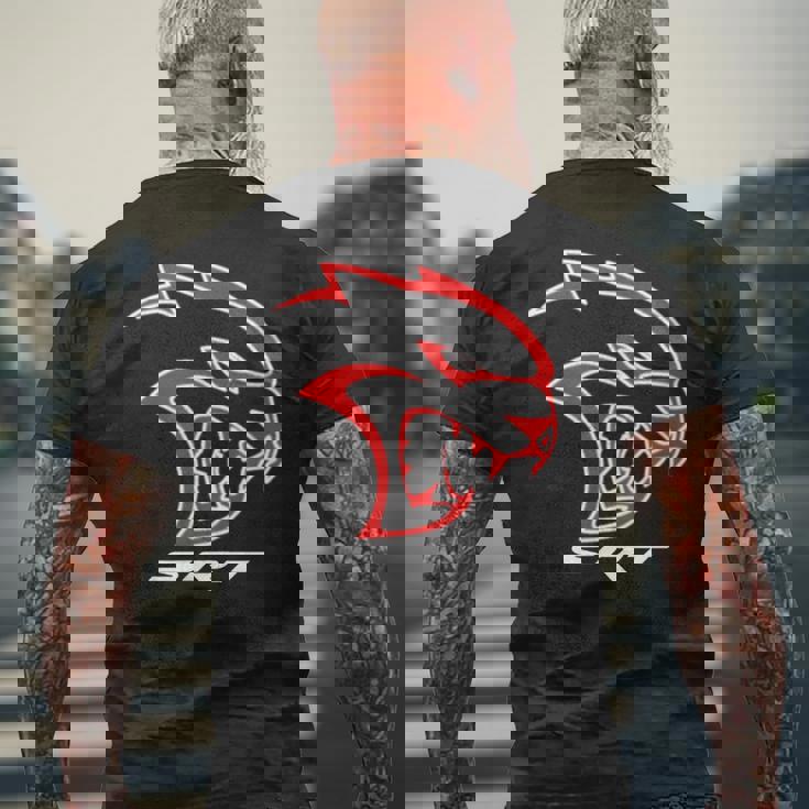 ダッジ ネオン ヘルキャット メンズTシャツ バックプリント 高齢者への贈り物