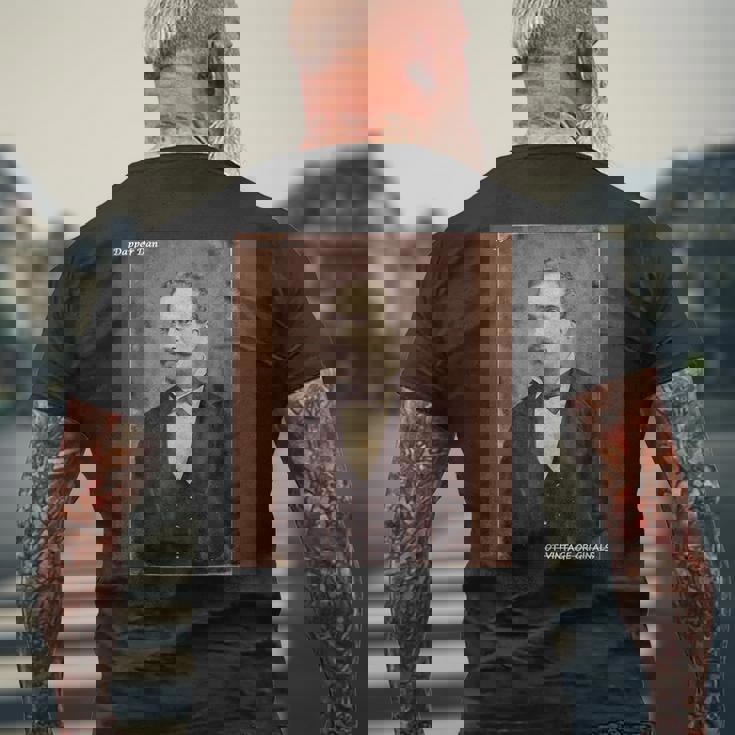 ダッパーダン メンズTシャツ バックプリント 高齢者への贈り物