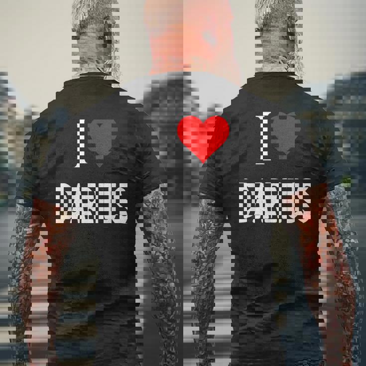 ダライアスが大好き メンズTシャツ バックプリント 高齢者への贈り物