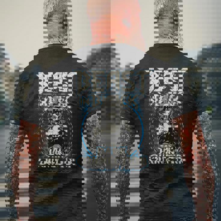 ダーク・コネクション・ガール メンズTシャツ バックプリント 高齢者への贈り物