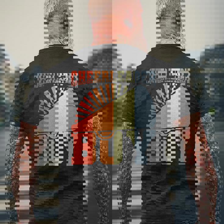 チアリーディング少年男子大学生チアリーダー メンズTシャツ バックプリント 高齢者への贈り物