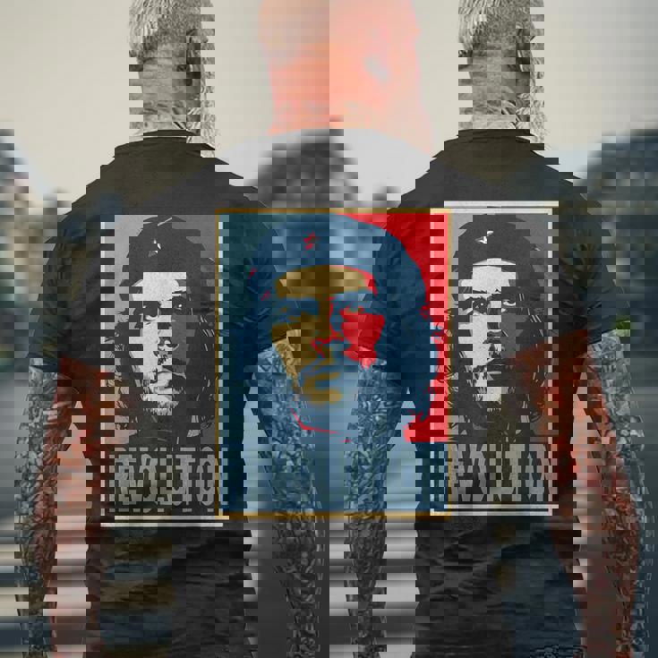 チェゲバラレボリューション ホープスタイル メンズTシャツ バックプリント 高齢者への贈り物