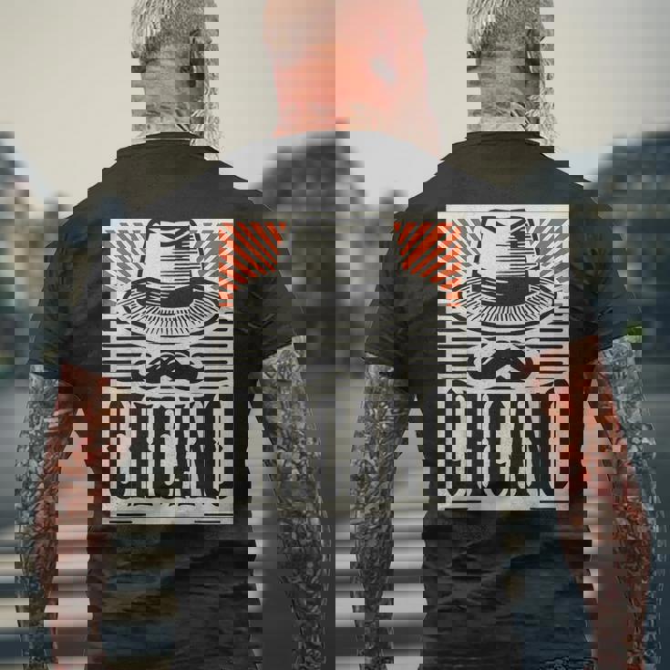 チカーノ ローライダーハット ラティーノ メンズTシャツ バックプリント 高齢者への贈り物