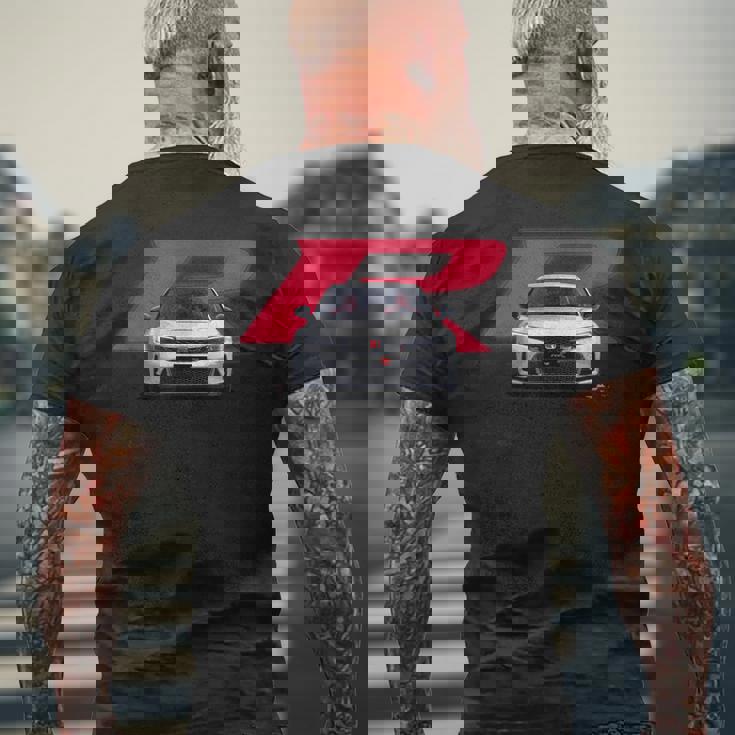 チャンプ ホワイト ハッチタイプ Dohc Fl5 第11世代 メンズTシャツ バックプリント 高齢者への贈り物