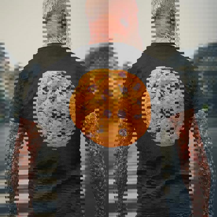 チョコレートチップクッキー メンズTシャツ バックプリント 高齢者への贈り物