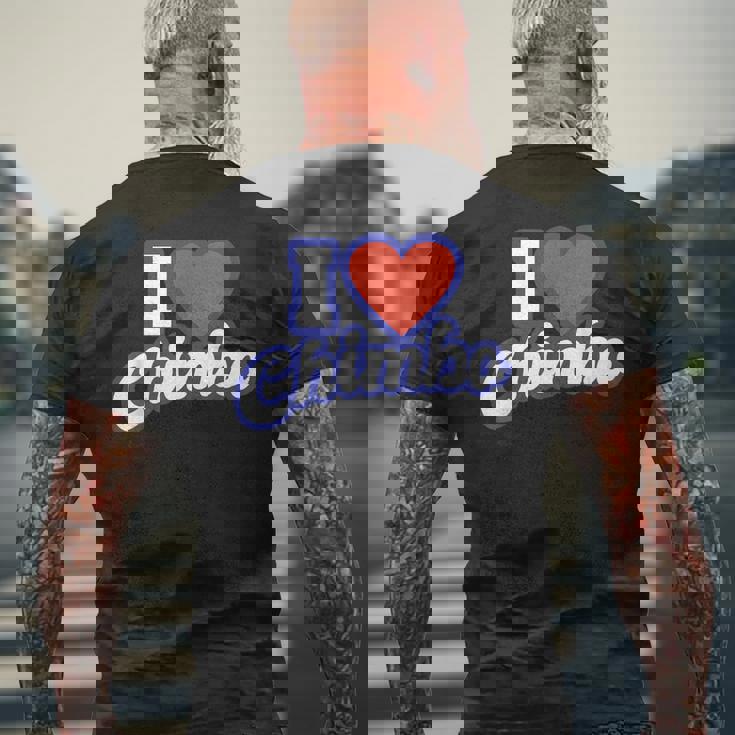 チンボが大好き メンズTシャツ バックプリント 高齢者への贈り物