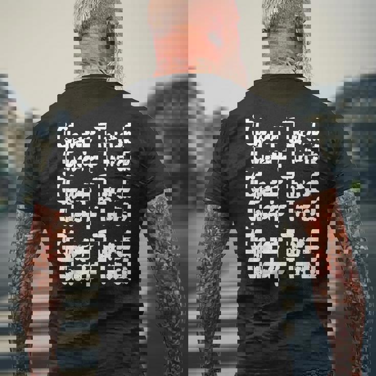 チープトリックアートロックヴィンテージ メンズTシャツ バックプリント 高齢者への贈り物