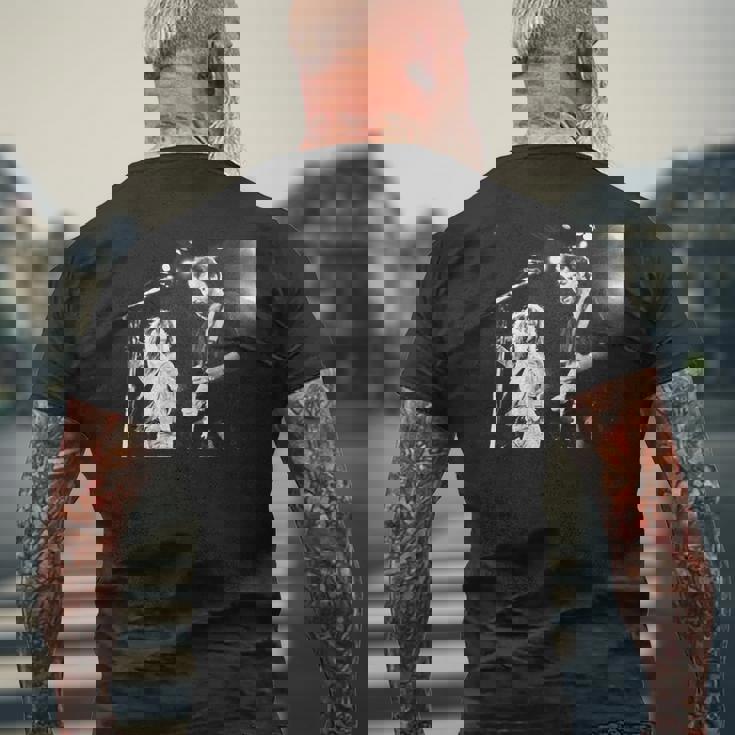 ティナ・ターナー&スペシャルゲスト エリック・クラプトン ライヴ・アット・ウェンブリー メンズTシャツ バックプリント 高齢者への贈り物