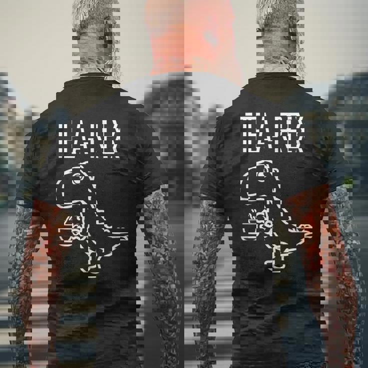 ティーレックス ファニーt-Rex ティラノサウルス 恐竜 メンズTシャツ バックプリント 高齢者への贈り物