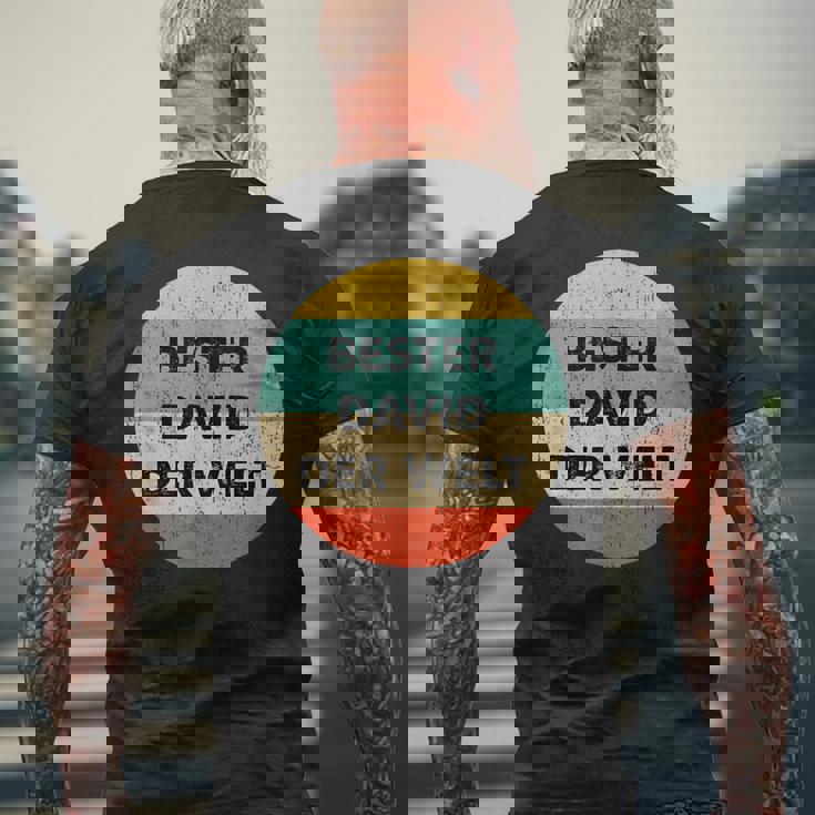 デイヴィ メンズTシャツ バックプリント 高齢者への贈り物