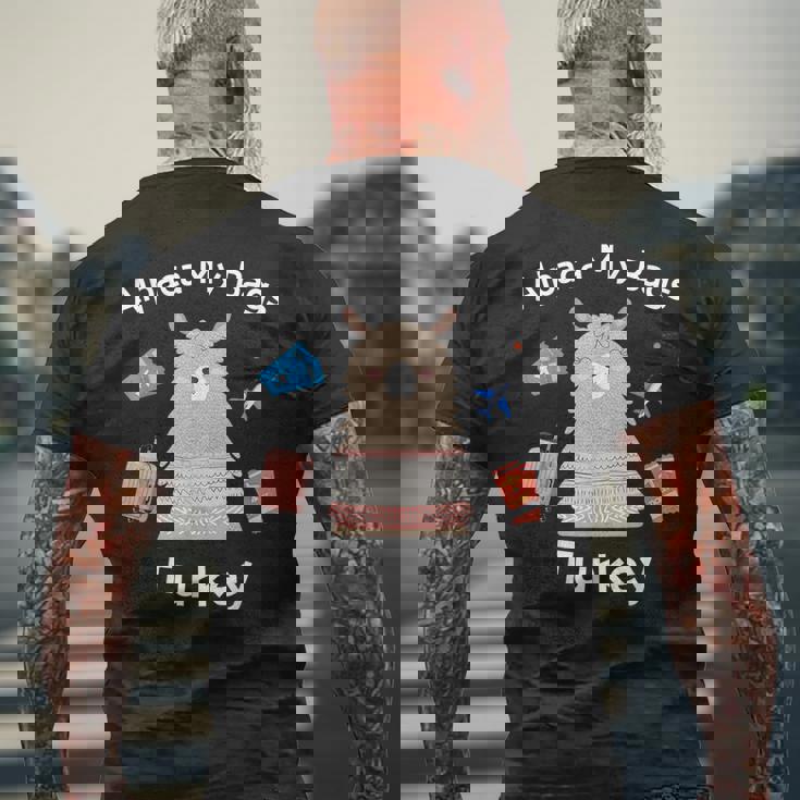 トルコ アルパカ マイバッグ ラマ アルパカ トルコ メンズTシャツ バックプリント 高齢者への贈り物