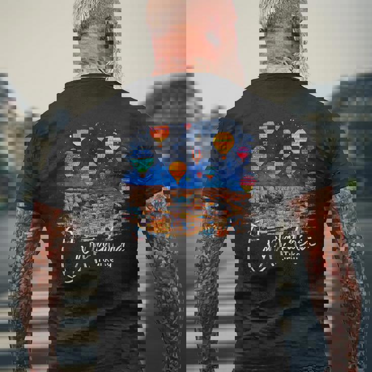 トルコ カッパドキア お土産 カッパドキア メンズTシャツ バックプリント 高齢者への贈り物