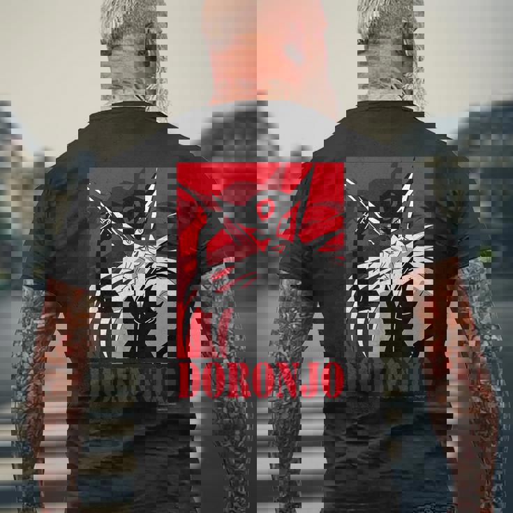 ドロンジョデザインa メンズTシャツ バックプリント 高齢者への贈り物