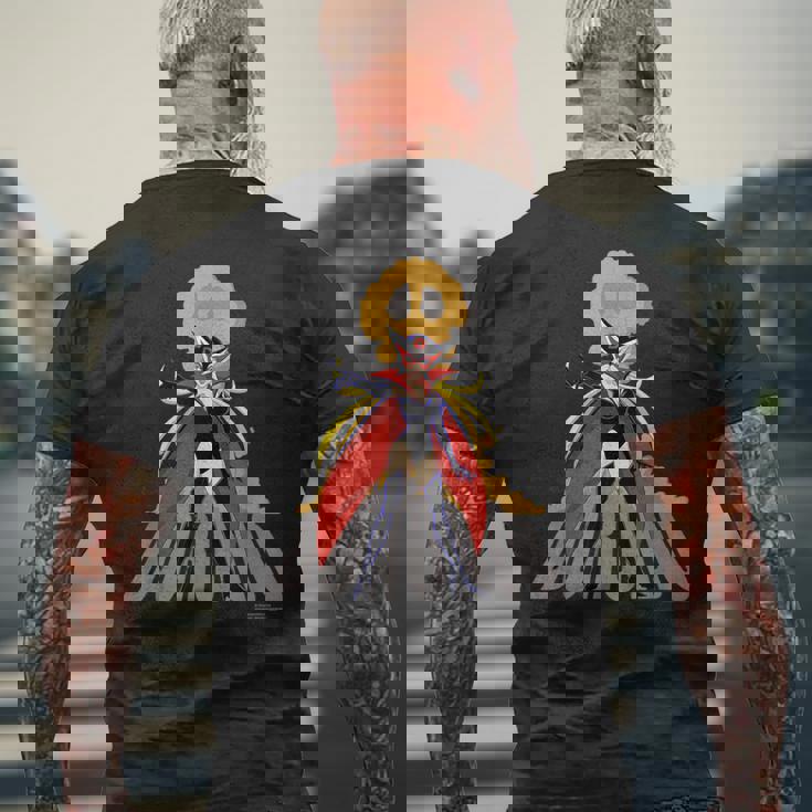 ドロンジョデザインc メンズTシャツ バックプリント 高齢者への贈り物