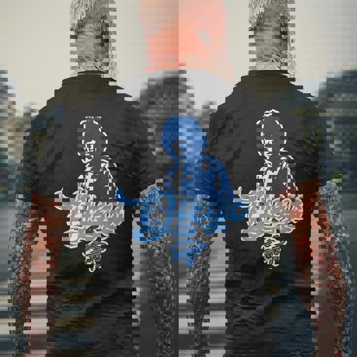 ナポリ・ディエゴ メンズTシャツ バックプリント 高齢者への贈り物