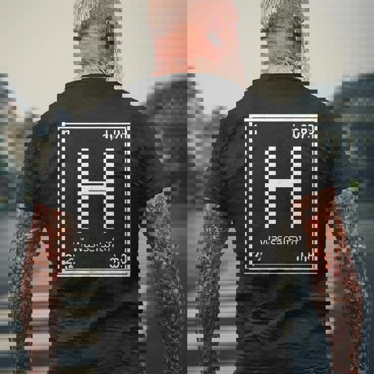 ハイドロゲンシンボルコスチューム メンズTシャツ バックプリント 高齢者への贈り物