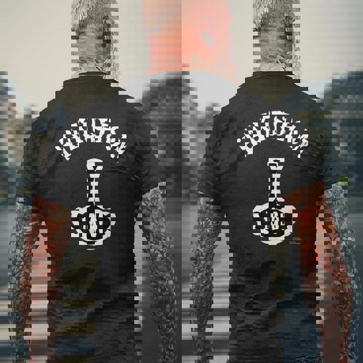 ハクション大魔王 カレッジデザイン メンズTシャツ バックプリント 高齢者への贈り物