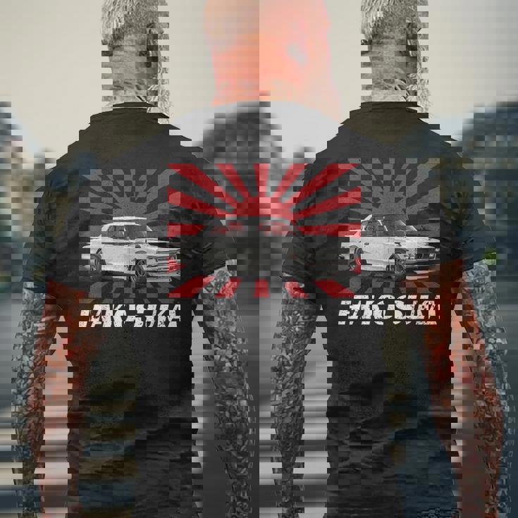 ハコスカ クラシック Jdm レーシングシャツ メンズTシャツ バックプリント 高齢者への贈り物