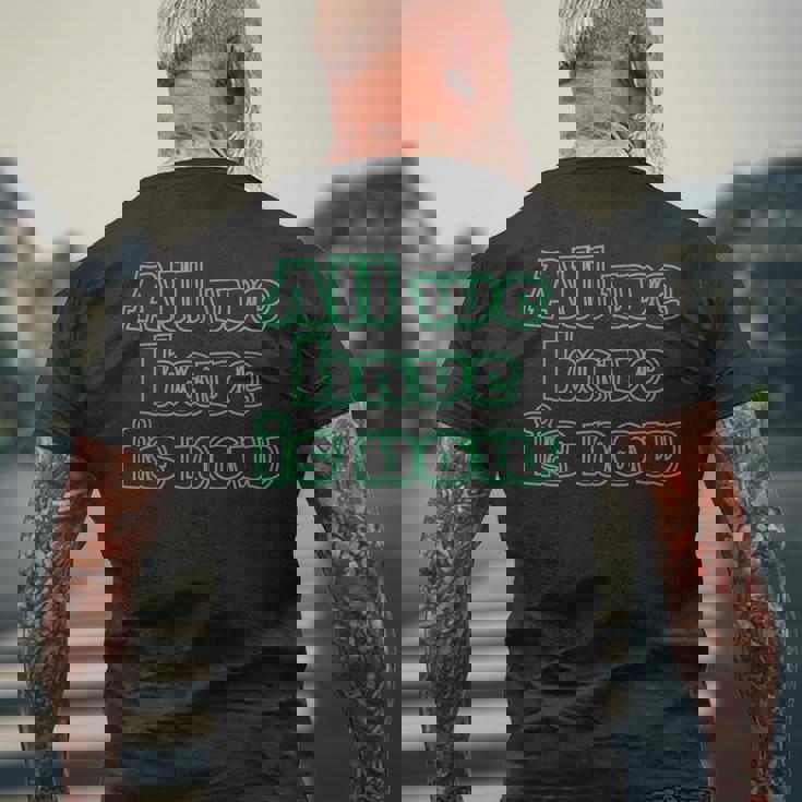 ハッピーライフマキシムナウ メンズTシャツ バックプリント 高齢者への贈り物