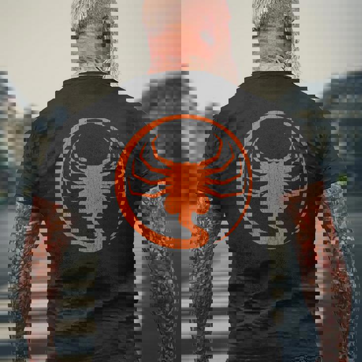 ハロウィン 怖いエイリアン フェイスハガー ホラー パンプキン レイジーコスチューム メンズTシャツ バックプリント 高齢者への贈り物