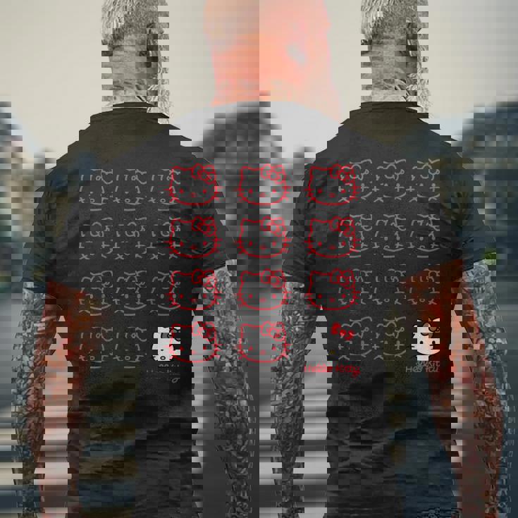 ハローキティ Usデザイン カオ メンズTシャツ バックプリント 高齢者への贈り物